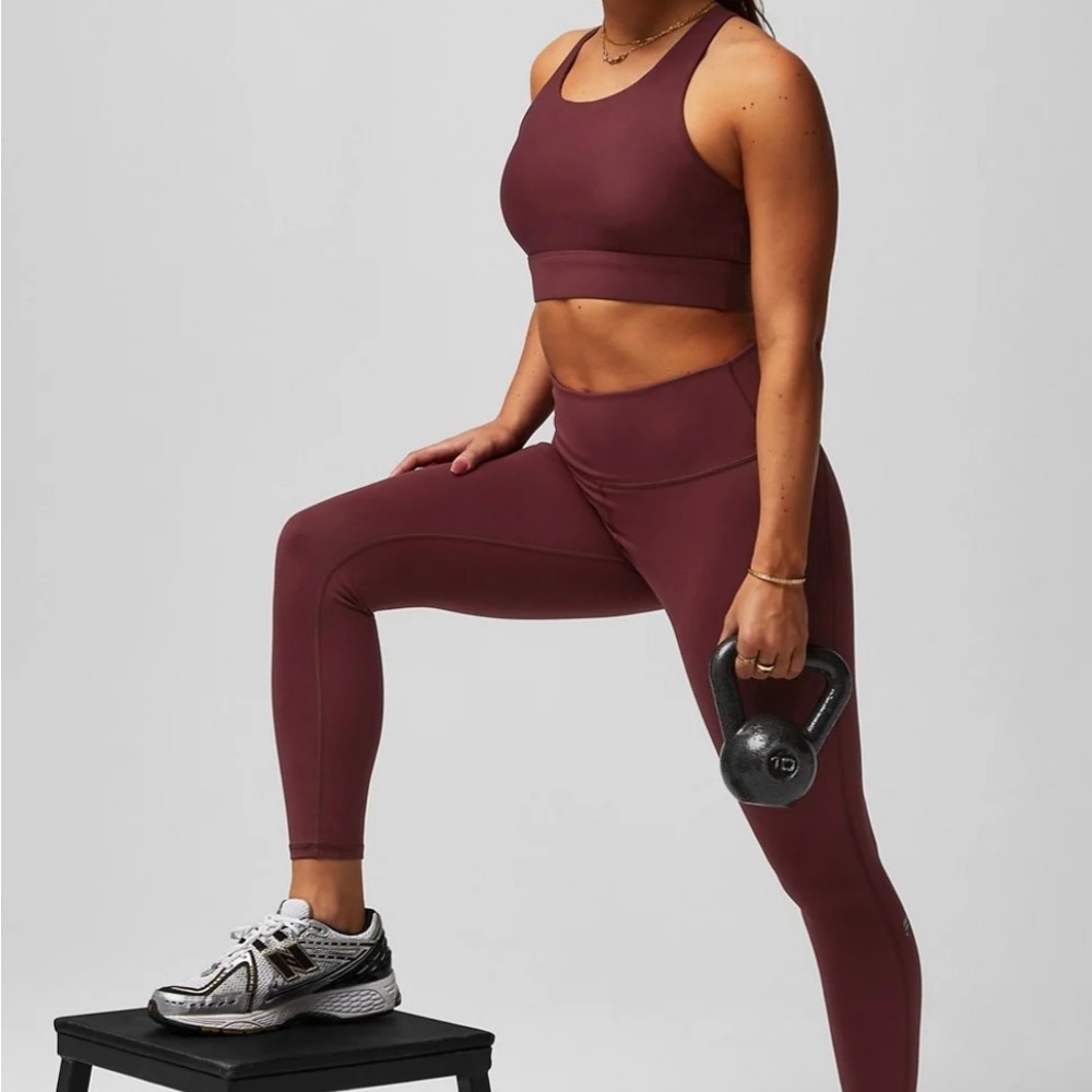 Fabletics Define PowerHold® High-Waisted 7/8 Legging Small